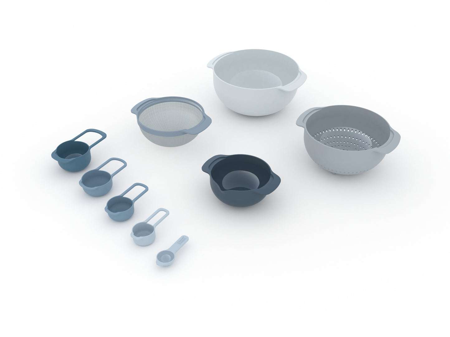 Joseph Joseph
Nest 9 Plus 9-piece food preparation set - Sky
