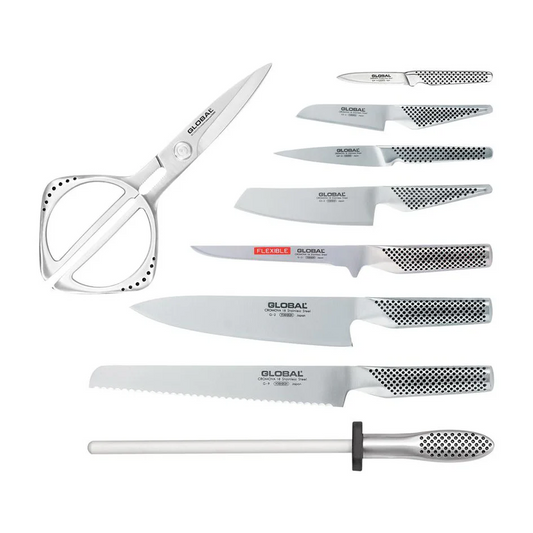 GLOBAL Takashi 10 Piece Knife Block Set