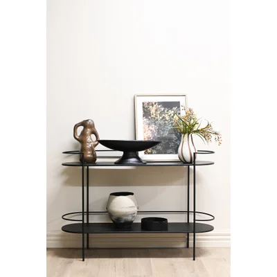 ANKARA Galen Centrepiece - Black