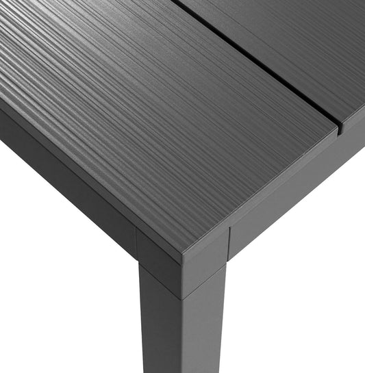 Rio Alu 210/280 Extendable Table, Charcoal