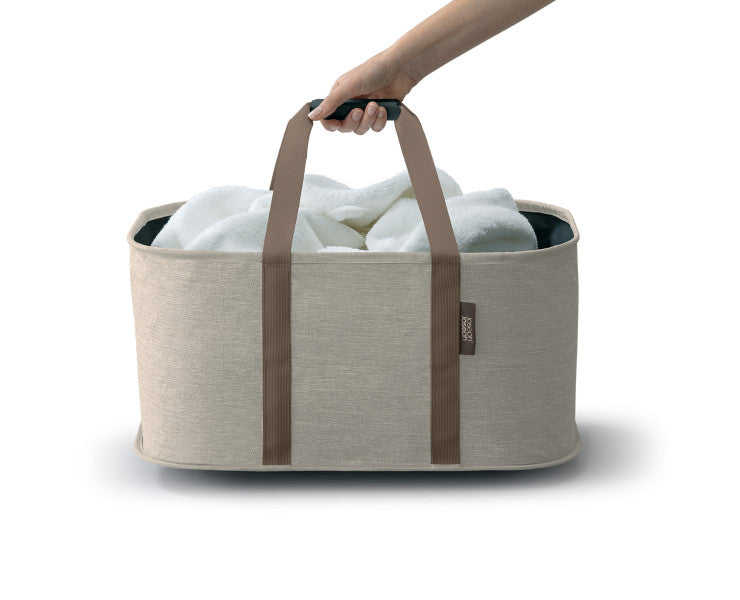Joseph Joseph Hold-All Laundry Basket (Ecru)