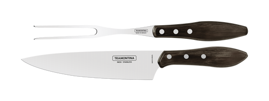 Tramontina
Churrasco Barbecue Set Polywood 2 Piece Set