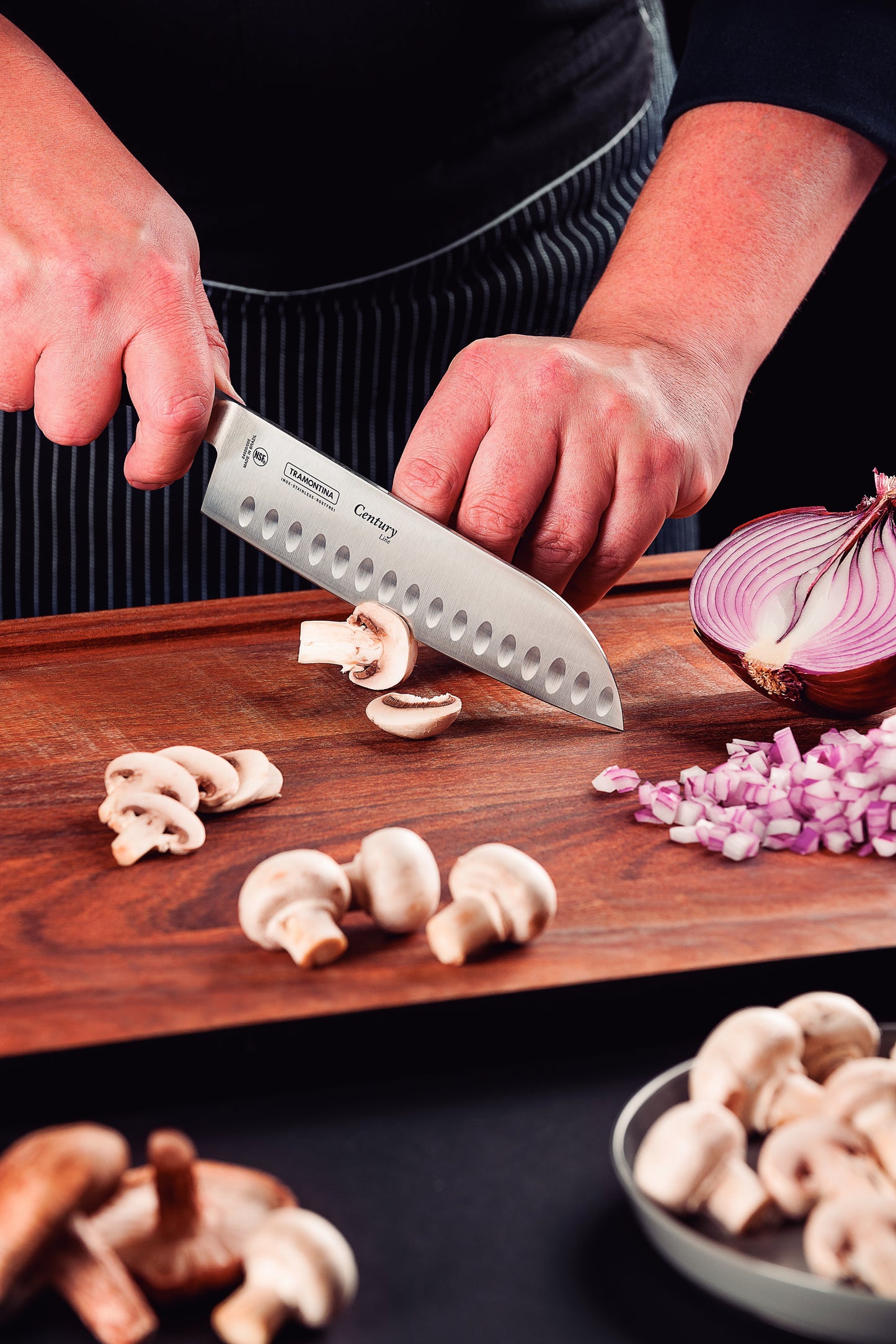 Tramontina Century Forged Santoku Knife 7", 18cm