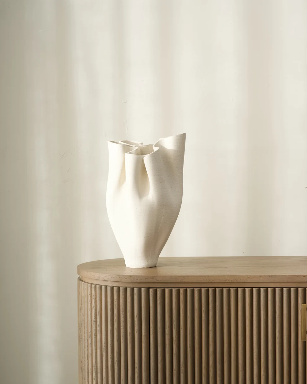 Ned Walker Vase Ivory - Large