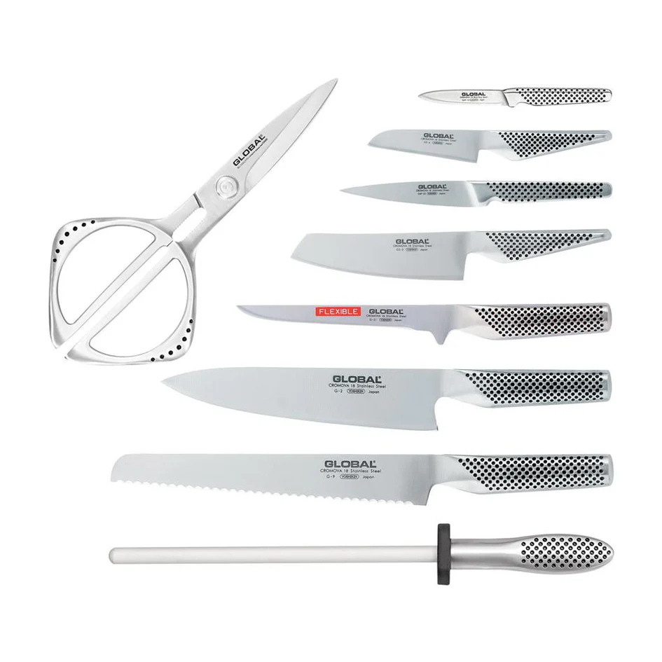 GLOBAL Takashi 10 Piece Knife Block Set