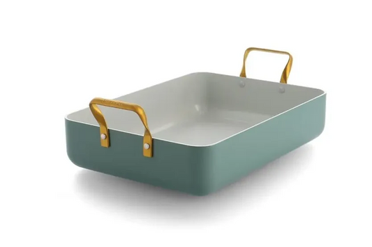 GreenPan Padova Roasting Pan - Smokey Blue