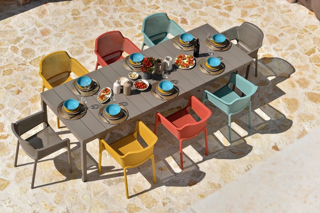 Rio 210/280 Extendable Table, Taupe