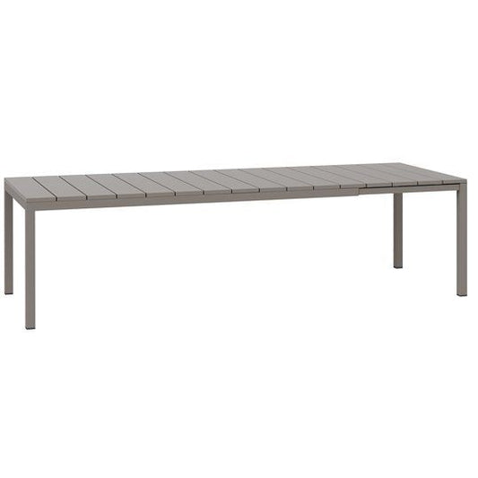 Rio Alu 210/280 Extendable Table, Taupe