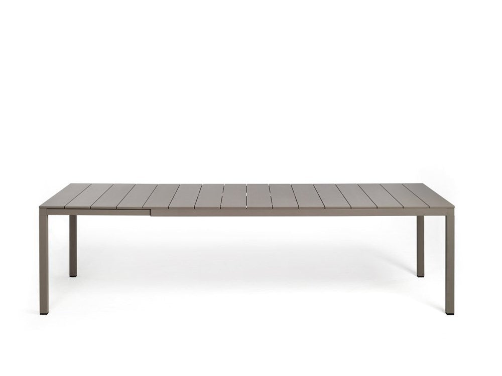 Rio Alu 210/280 Extendable Table, Taupe