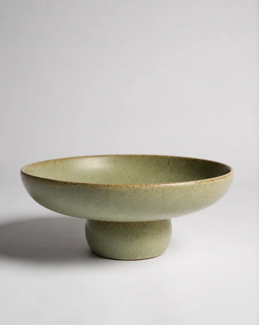 Ned Fort Raised Bowl - Soft Olive