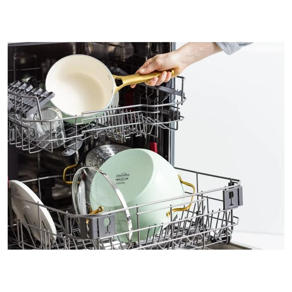 GreenPan Padova 6 (10) Piece Cookset - Mint Green