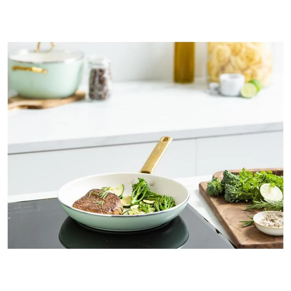 GreenPan Padova 6 (10) Piece Cookset - Mint Green