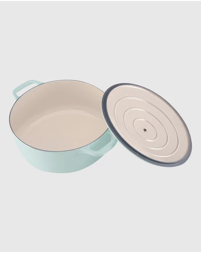 Chasseur Round French Oven 26cm/5L - Duck Egg Blue